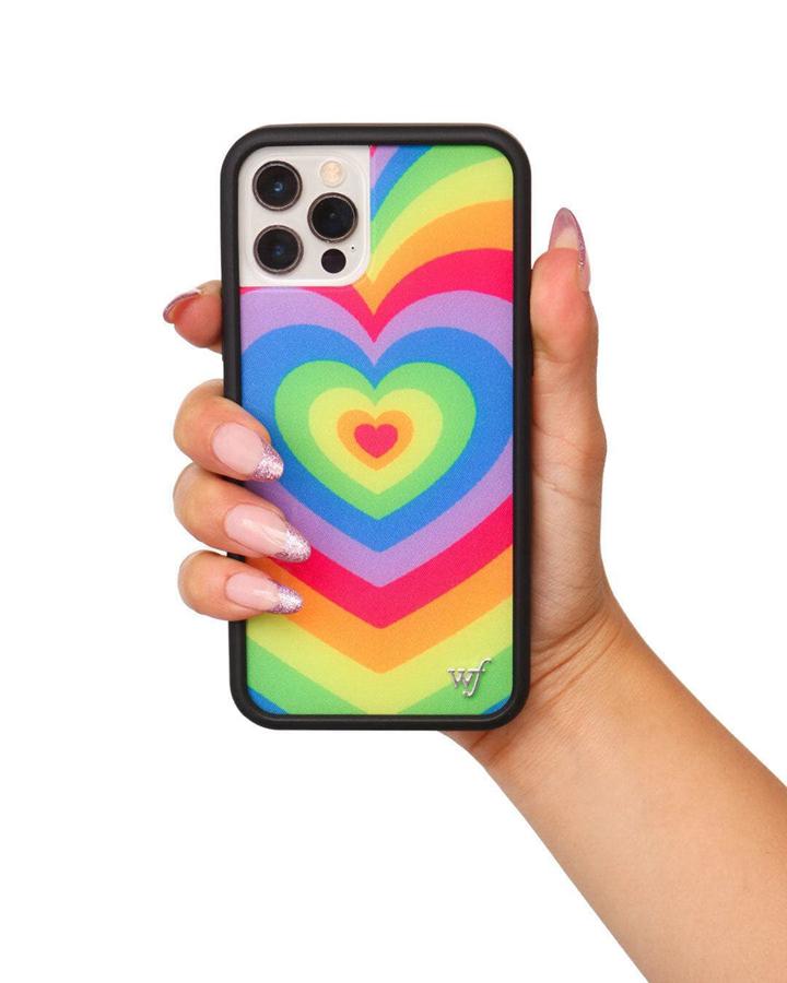 Wildflower Iphone 12 Pro Max Cases Rainbow Latte Love  USA |  WPTR-49681