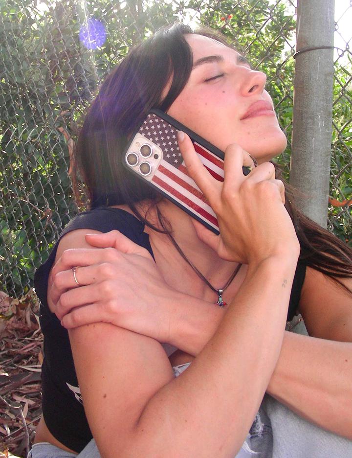 Wildflower Iphone 14 Pro Cases American Flag  USA |  YXTV-05731