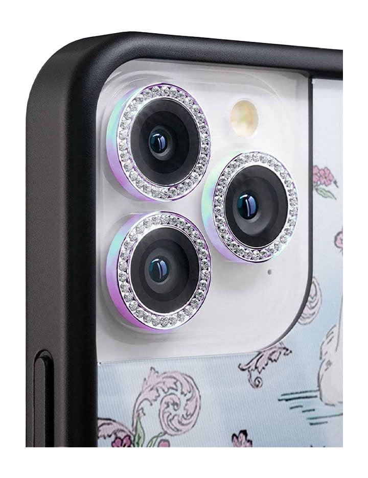 Wildflower Iphone Camera Bling Camera Bling Iridescent iPhone  USA |  KFXA-14075