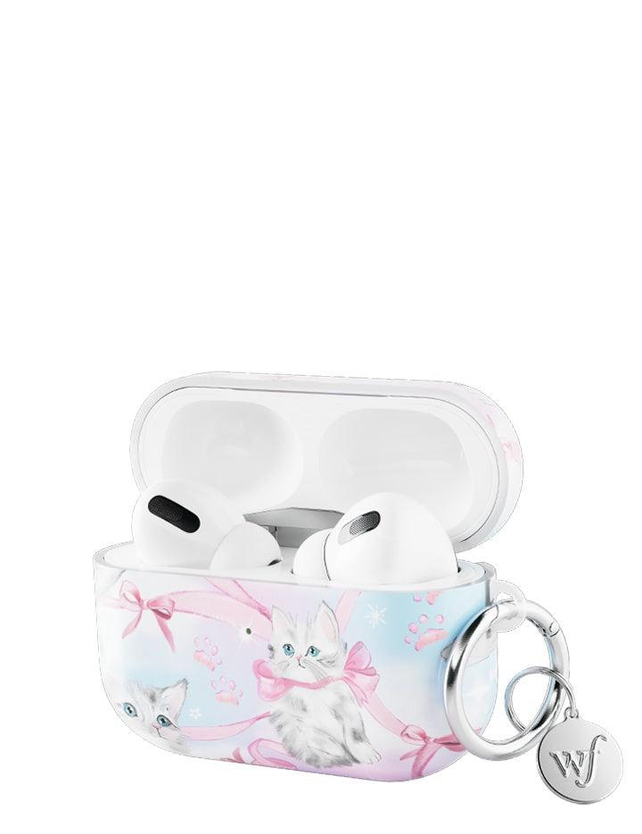 Wildflower Kitten Around Airpods Pro Case Blue  USA |  VRYD-36195