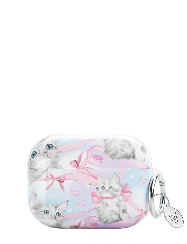 Wildflower Kitten Around Airpods Pro Case Blue  USA |  VRYD-36195