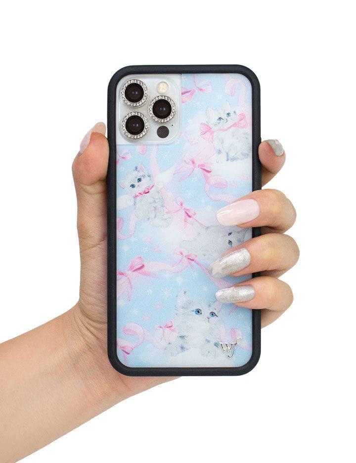 Wildflower Kitten Around Iphone 13 Pro Cases Blue  USA |  BVYM-23854