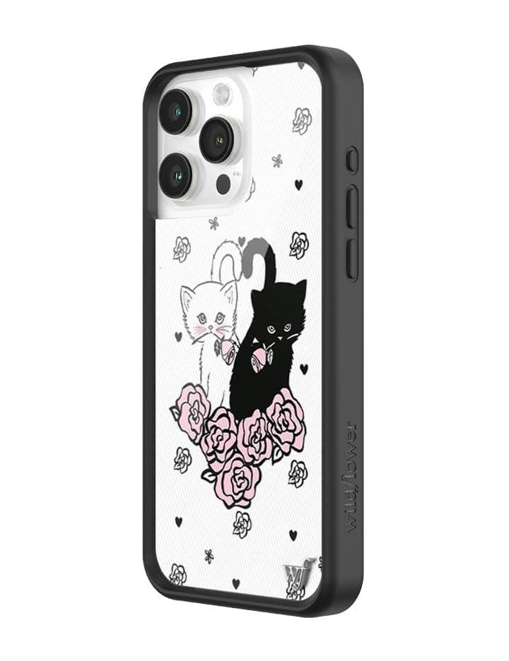 Wildflower Kittens Iphone 13 Cases White  USA |  MCFP-93520