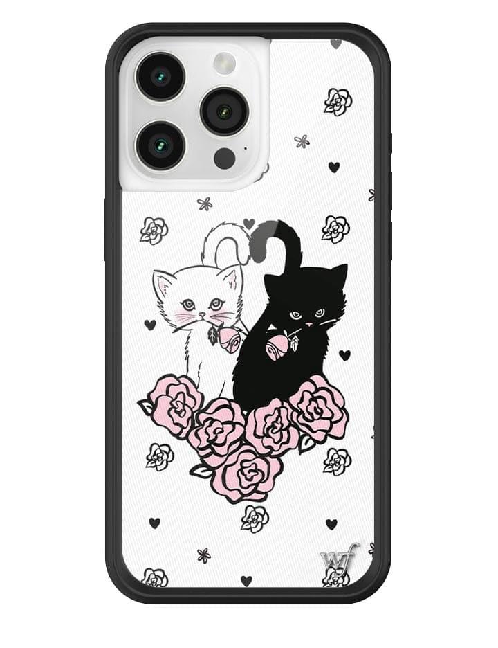 Wildflower Kittens Iphone 13 Cases White  USA |  MCFP-93520