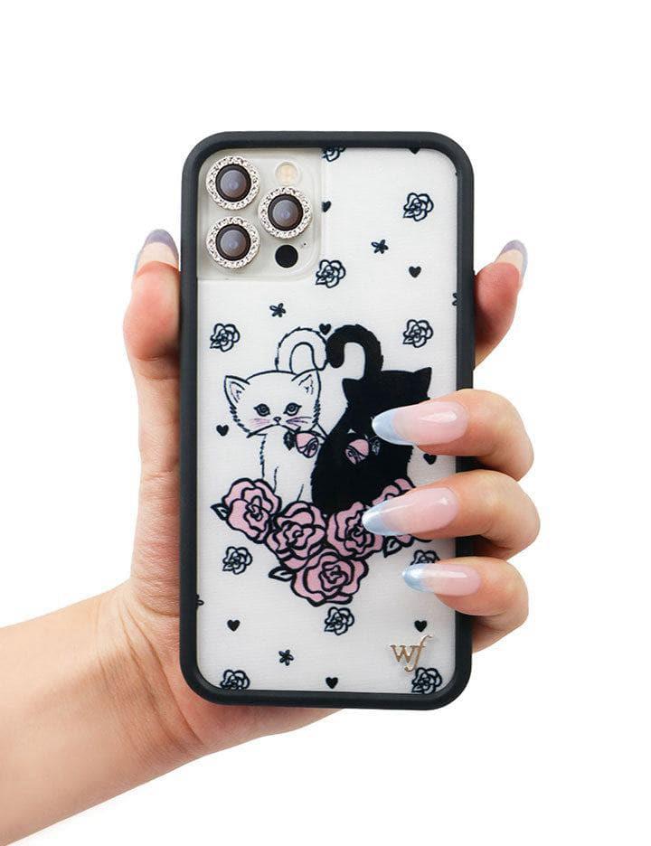 Wildflower Kittens Iphone 13 Mini Cases White  USA |  HRIB-69874