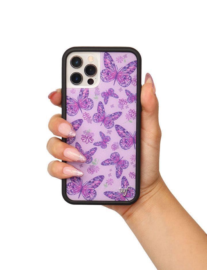 Wildflower Lavender Butterfly Iphone 13 Pro Max Cases Purple  USA |  KMNE-25039