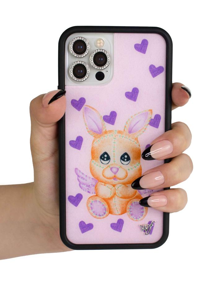 Wildflower Love Stitched Iphone 12 Pro Max Cases Purple  USA |  AYLP-64972