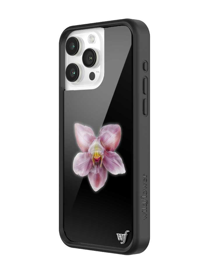 Wildflower Orchid Iphone 12 Pro Max Cases Black  USA |  MKBG-45092