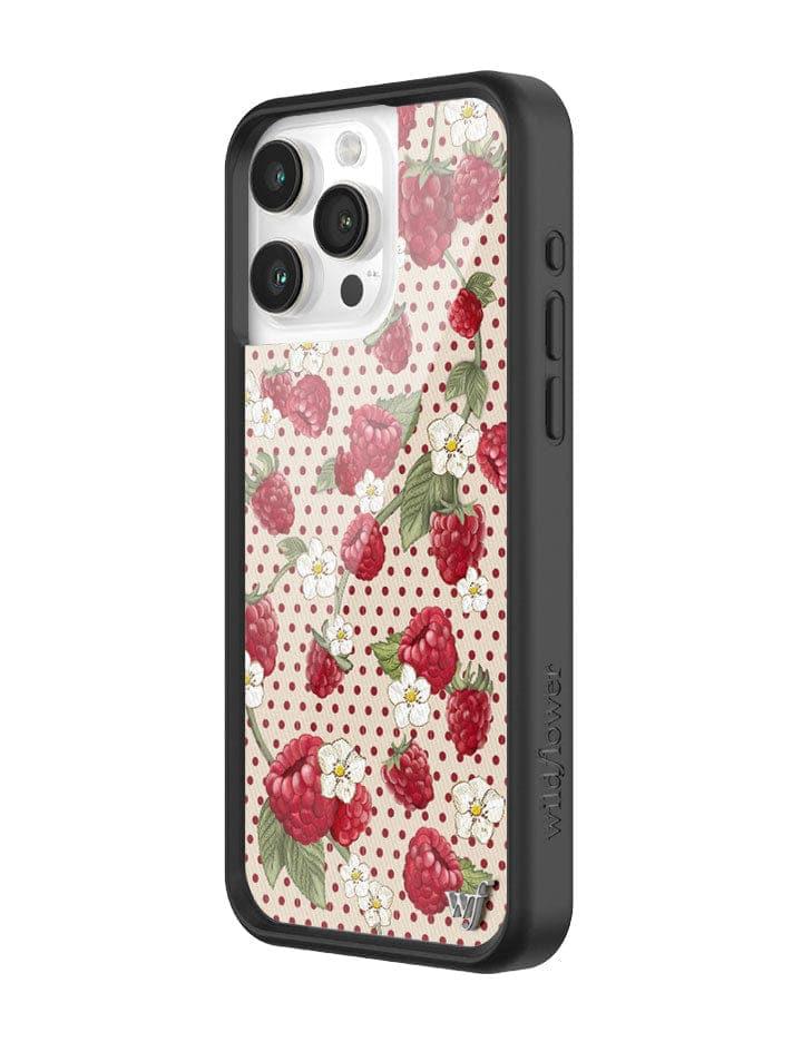 Wildflower Raspberry Polka Dot Iphone 12 Pro Max Cases Pink  USA |  BNAO-67928