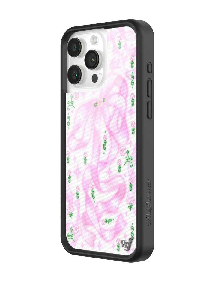 Wildflower Ribbons And Rosettes Iphone 14 Cases Pink  USA |  BWNK-82497