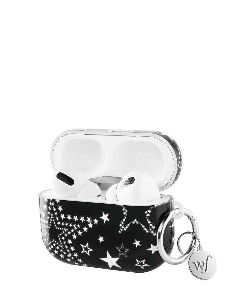 Wildflower Star Girl Airpods Gen 5 Case Black  USA |  KFAD-41582