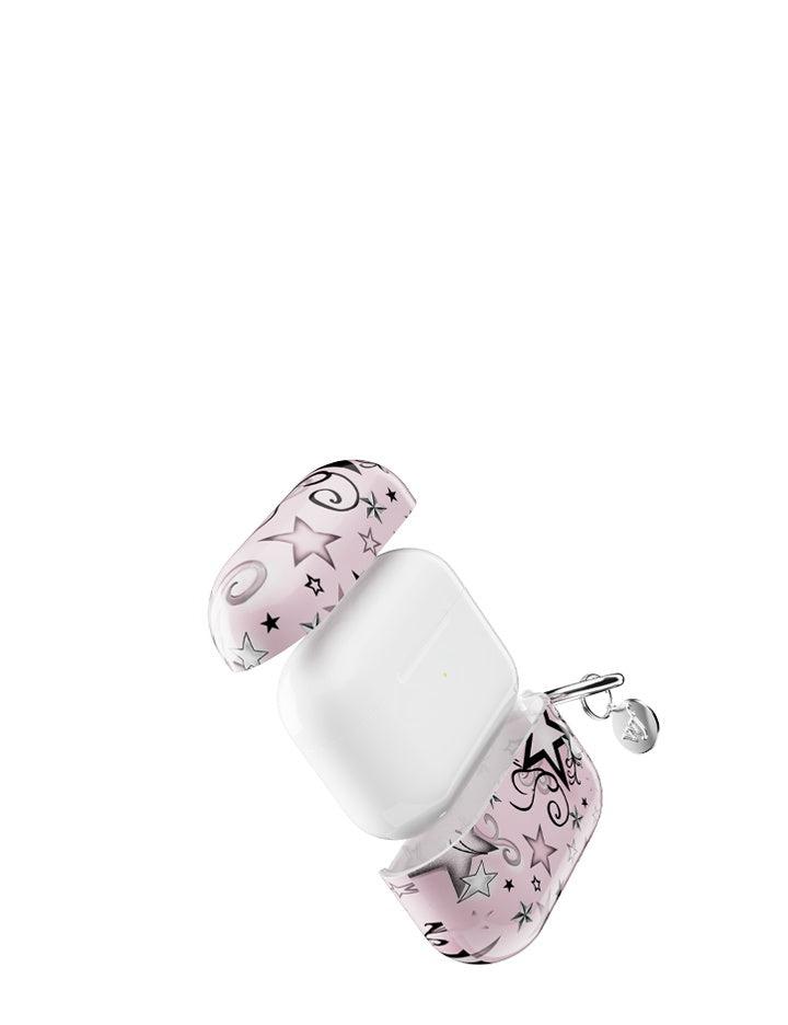 Wildflower Star Tattoo Airpods Pro Case Pink  USA |  XIVD-96825