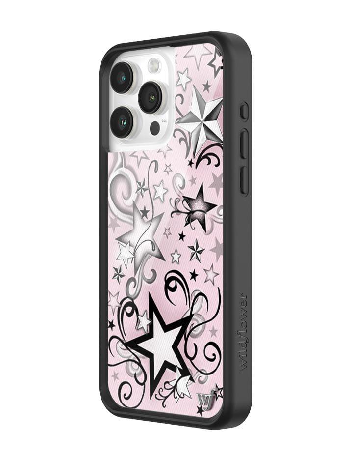 Wildflower Star Tattoo Iphone 13 Cases Pink  USA |  IVQZ-40861