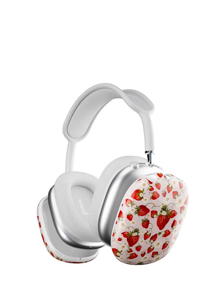 Wildflower Strawberry Fields Airpods Max Covers Pink  USA |  HEZU-94267