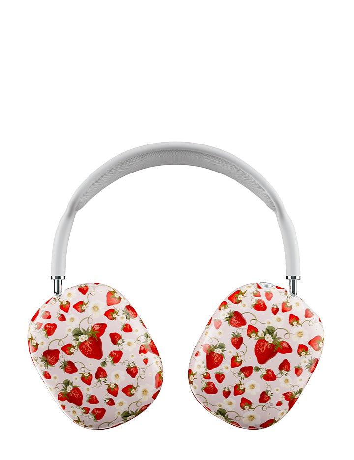 Wildflower Strawberry Fields Airpods Max Covers Pink  USA |  HEZU-94267