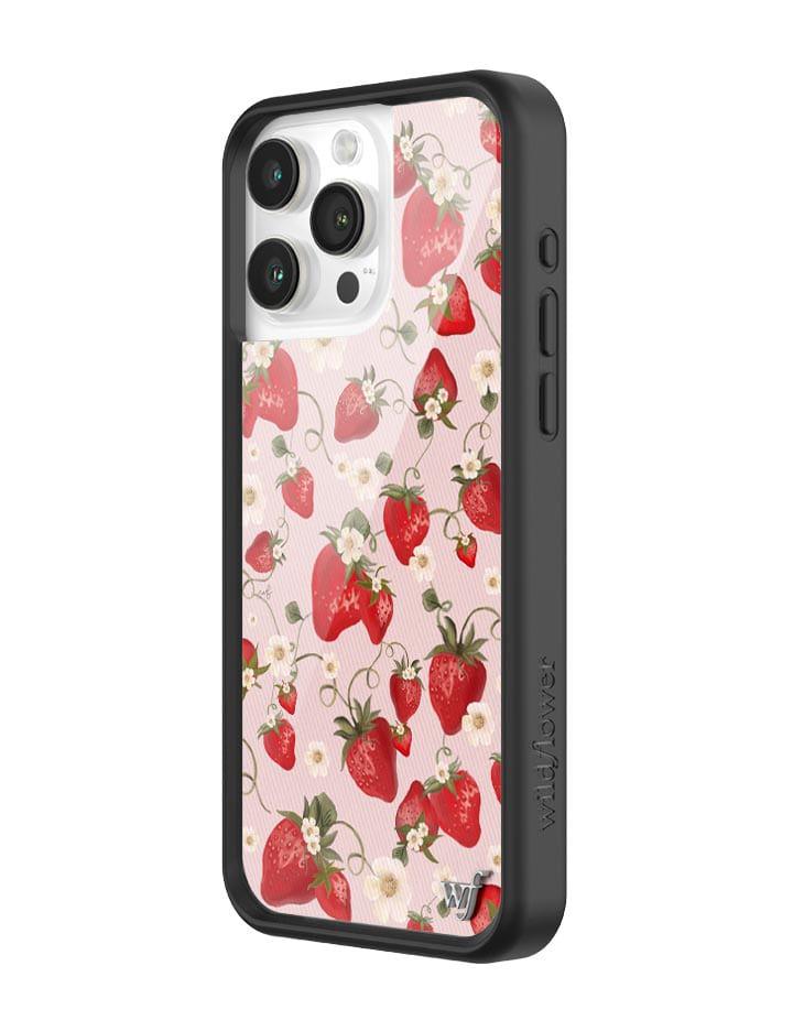 Wildflower Strawberry Fields Iphone 13 Cases Pink  USA |  RJYU-75312