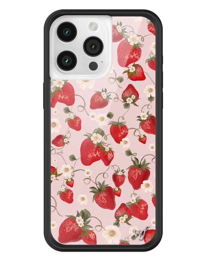 Wildflower Strawberry Fields Iphone 13 Cases Pink  USA |  RJYU-75312