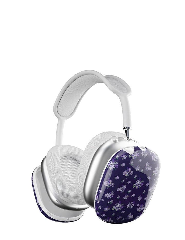 Wildflower Sugar Plum Floral Airpods Max Covers Purple  USA |  NIJC-82346