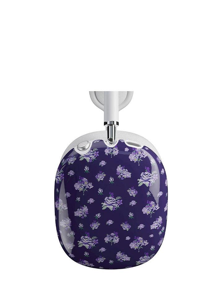 Wildflower Sugar Plum Floral Airpods Max Covers Purple  USA |  NIJC-82346