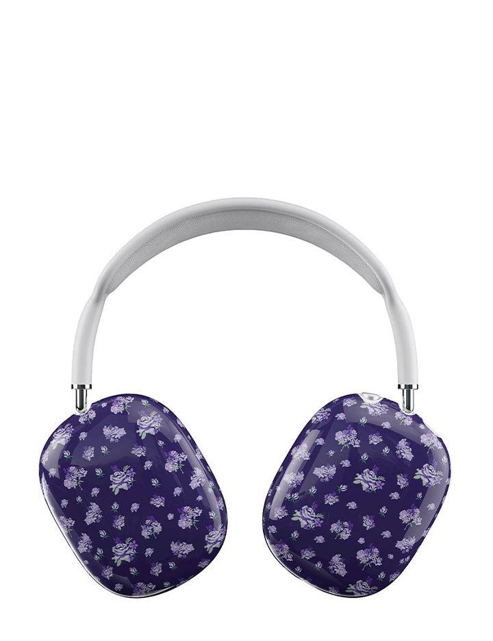 Wildflower Sugar Plum Floral Airpods Max Covers Purple  USA |  NIJC-82346