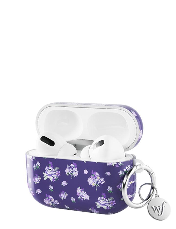 Wildflower Sugar Plum Floral Airpods Pro Gen 5 Purple  USA |  ZTIO-71069