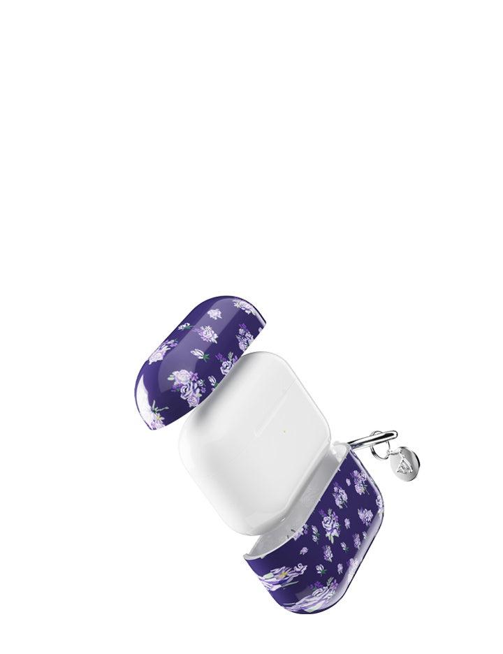 Wildflower Sugar Plum Floral Airpods Pro Case Purple  USA |  IZPD-18564