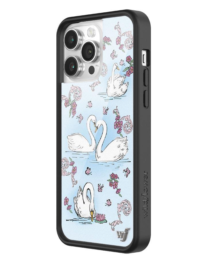 Wildflower Swan Lake Iphone 13 Cases Blue  USA |  ARYZ-84350