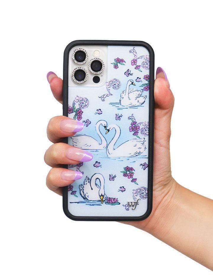 Wildflower Swan Lake Iphone 13 Cases Blue  USA |  ARYZ-84350