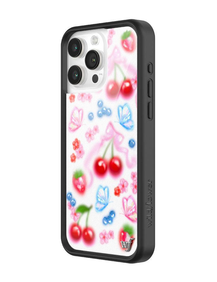 Wildflower Sweet Cherry Iphone 13 Cases Pink  USA |  MICF-43910