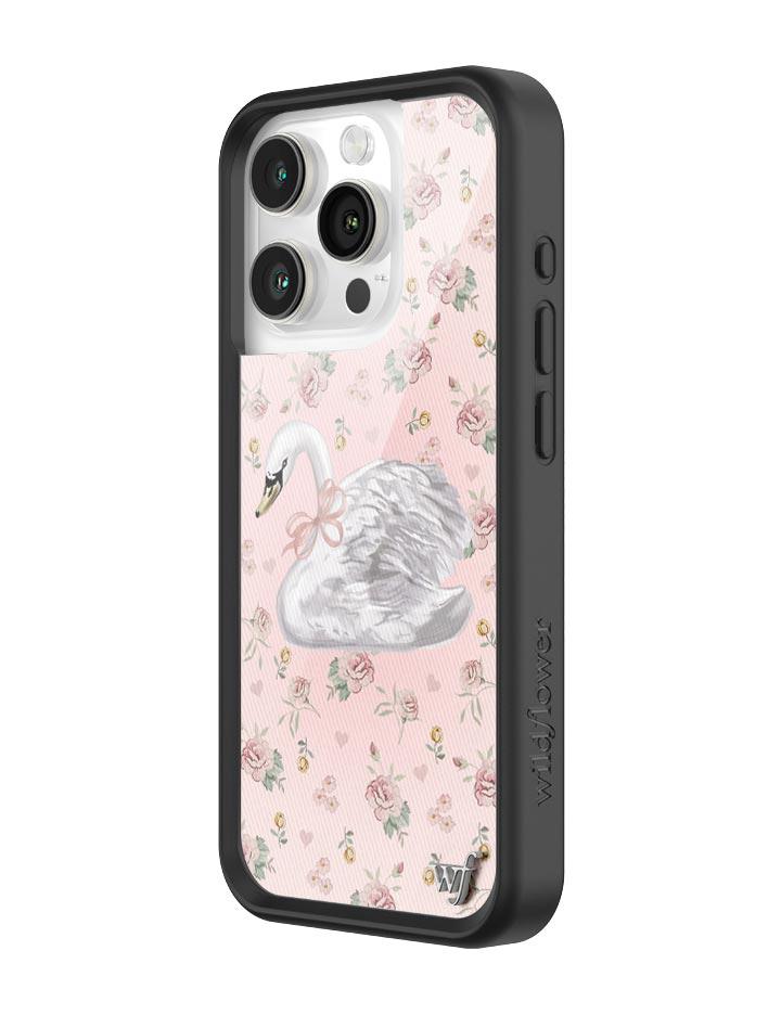 Wildflower Sweet Swan Iphone 13 Cases Pink  USA |  STOQ-80935