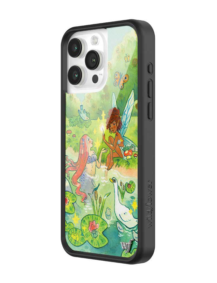 Wildflower Taylor Giavasis - Fairies And Mermaids Iphone 14 Cases Green  USA |  JVCK-19450