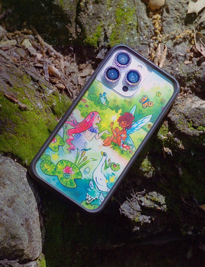 Wildflower Taylor Giavasis - Fairies And Mermaids Iphone 14 Cases Green  USA |  JVCK-19450