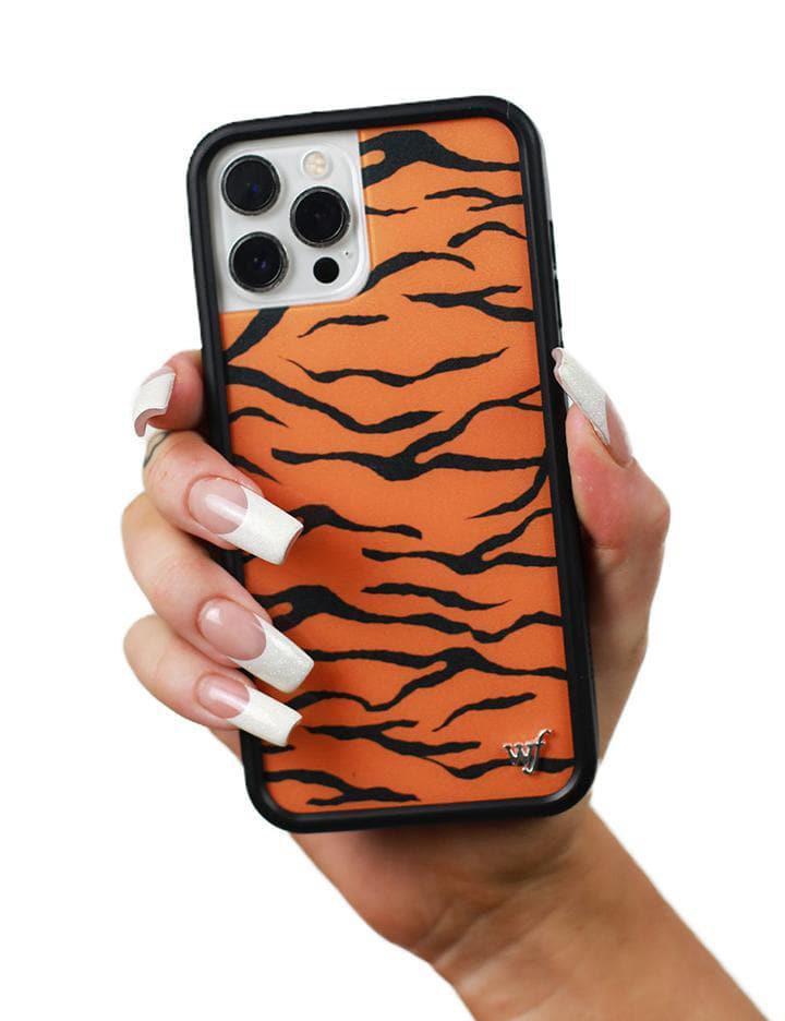 Wildflower Tiger Iphone 12 Pro Max Cases Orange  USA |  KTRN-78265