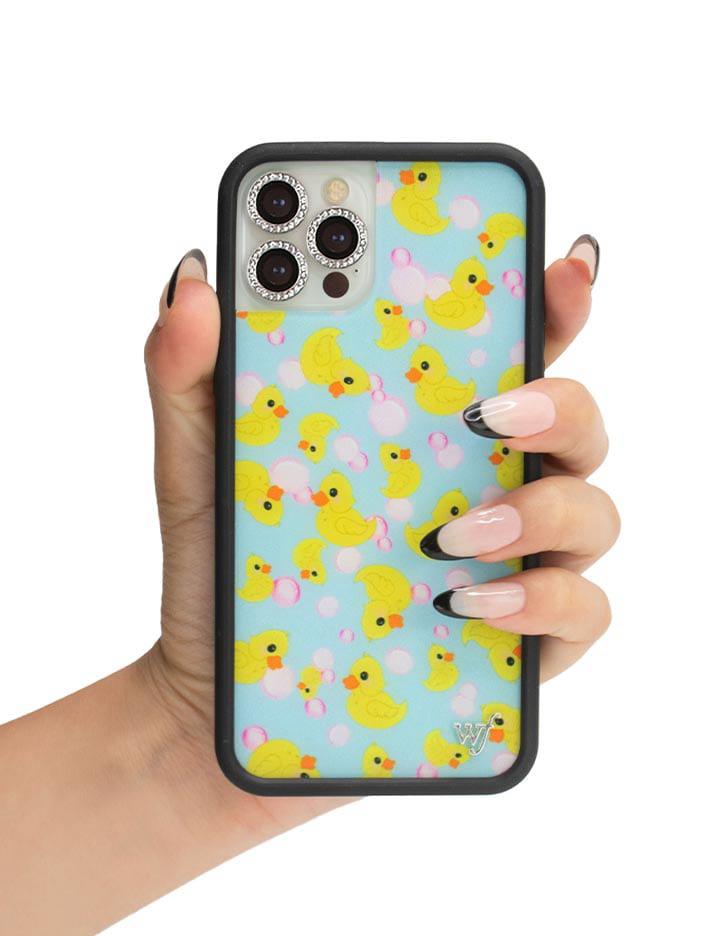 Wildflower What The Duck Iphone 15 Plus Cases Blue  USA |  VBKY-29460